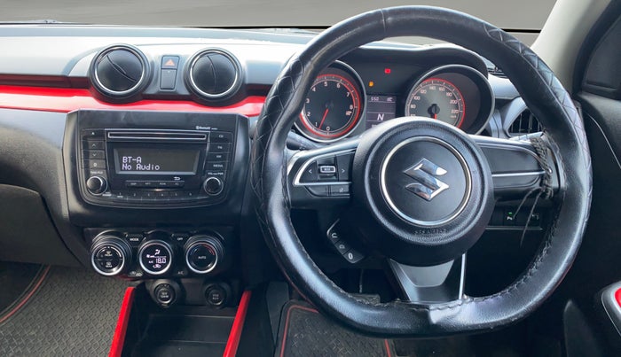 2018 Maruti Swift ZXI AMT, Petrol, Automatic, 98,789 km, Steering Wheel Close Up