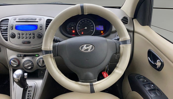 2013 Hyundai i10 SPORTZ 1.2 AT, Petrol, Automatic, 67,510 km, Steering Wheel Close Up