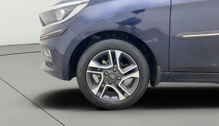 2021 Tata TIGOR XZA PLUS PETROL, Petrol, Automatic, 31,534 km, Left Front Wheel
