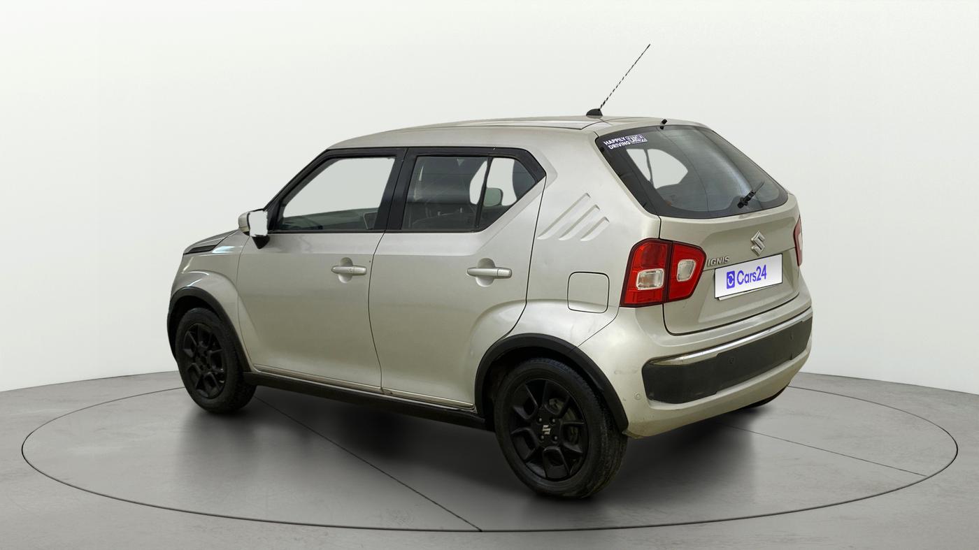 2017 Maruti IGNIS ALPHA 1.2 AMT, CNG, Automatic, 75,318 km, Left Back Diagonal