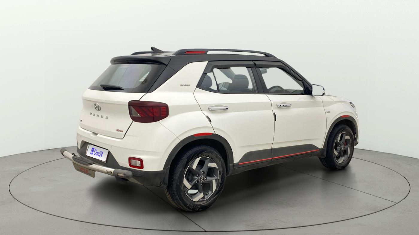 2021 Hyundai VENUE SX 1.0 (O) TURBO IMT DUAL TONE, Petrol, Manual, 35,269 km, Right Back Diagonal