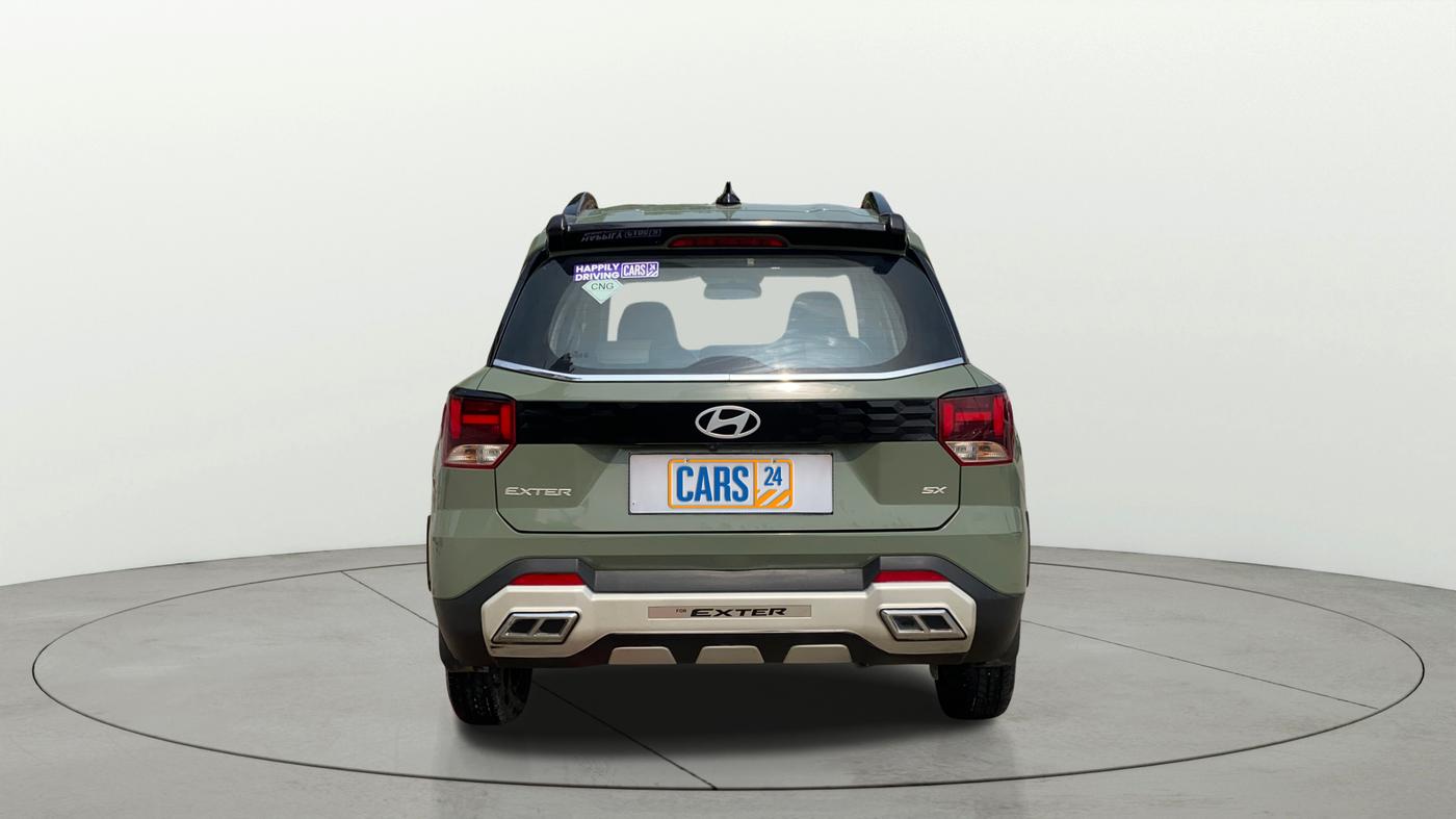 2023 Hyundai EXTER SX 1.2 CNG MT, CNG, Manual, 42,427 km, Back/Rear