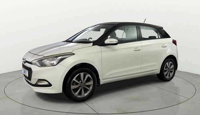 2017 Hyundai Elite i20 ASTA 1.2 DUAL TONE, Petrol, Manual, 37,046 km, Left Front Diagonal