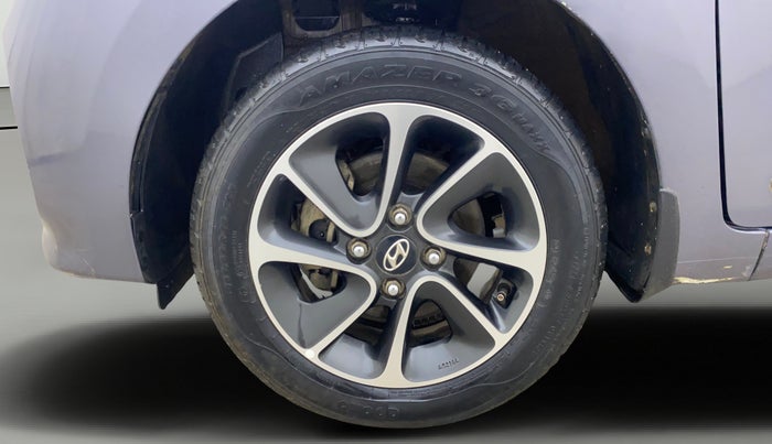 2017 Hyundai Grand i10 ASTA 1.2 KAPPA VTVT, Petrol, Manual, 25,102 km, Left Front Wheel