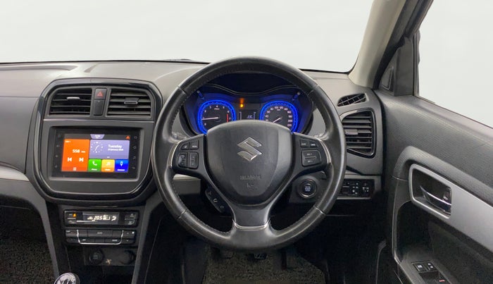 2020 Maruti Vitara Brezza ZXI PLUS, Petrol, Manual, 57,310 km, Steering Wheel Close Up