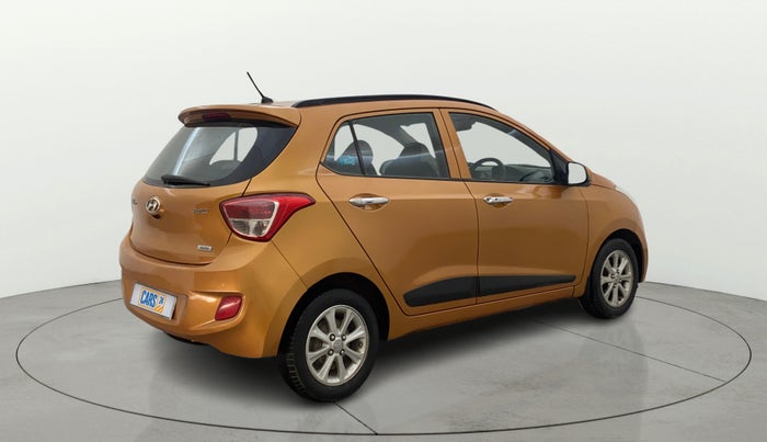 2014 Hyundai Grand i10 ASTA AT 1.2 KAPPA VTVT, Petrol, Automatic, 1,40,874 km, Right Back Diagonal