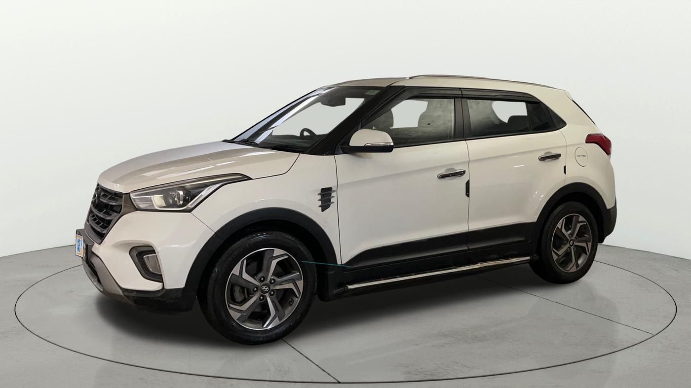 2018 Hyundai Creta SX (O) 1.6 PETROL, Petrol, Manual, 53,145 km, Left Front Diagonal