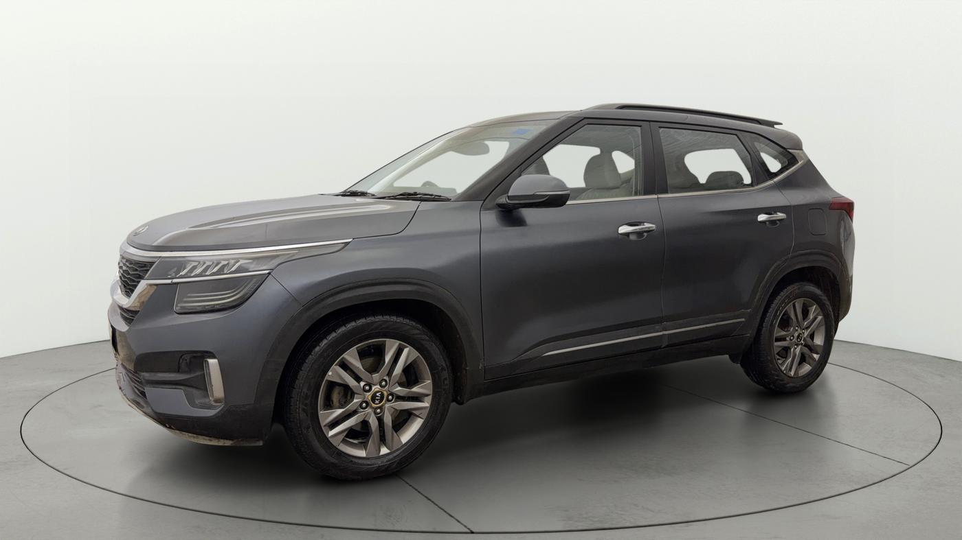 2020 KIA SELTOS HTX IVT 1.5 PETROL, Petrol, Automatic, 91,134 km, Left Front Diagonal