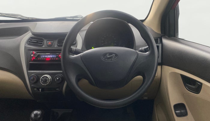 2015 Hyundai Eon ERA +, Petrol, Manual, 47,659 km, Steering Wheel Close Up