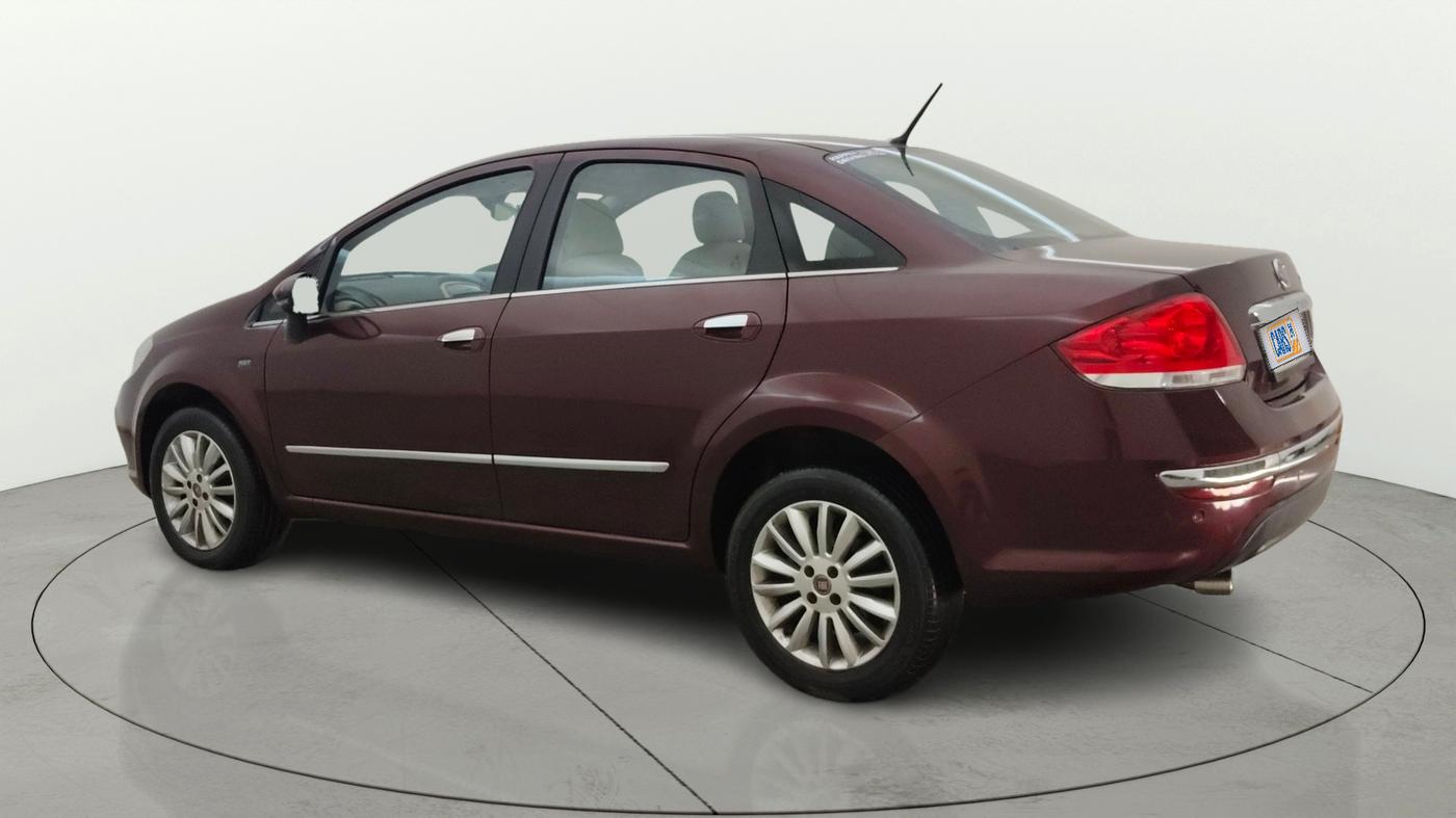 2016 Fiat Linea EMOTION 1.4 L T JET, Petrol, Manual, 22,298 km, Left Back Diagonal