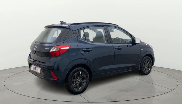 2020 Hyundai GRAND I10 NIOS SPORTZ AMT 1.2 KAPPA VTVT, Petrol, Automatic, 28,213 km, Right Back Diagonal