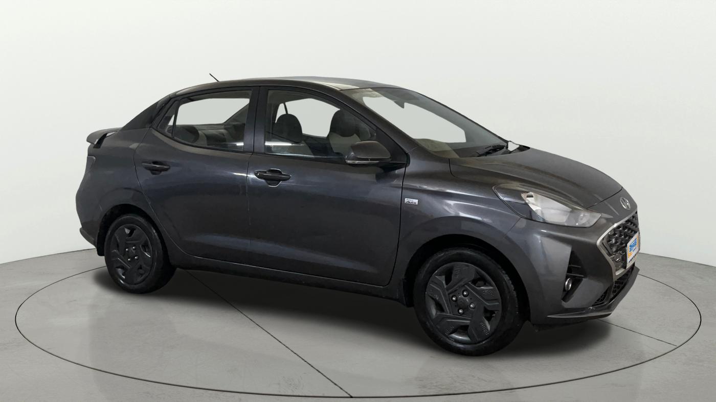 2021 Hyundai AURA S 1.2 AMT, Petrol, Automatic, 38,060 km, Right Front Diagonal