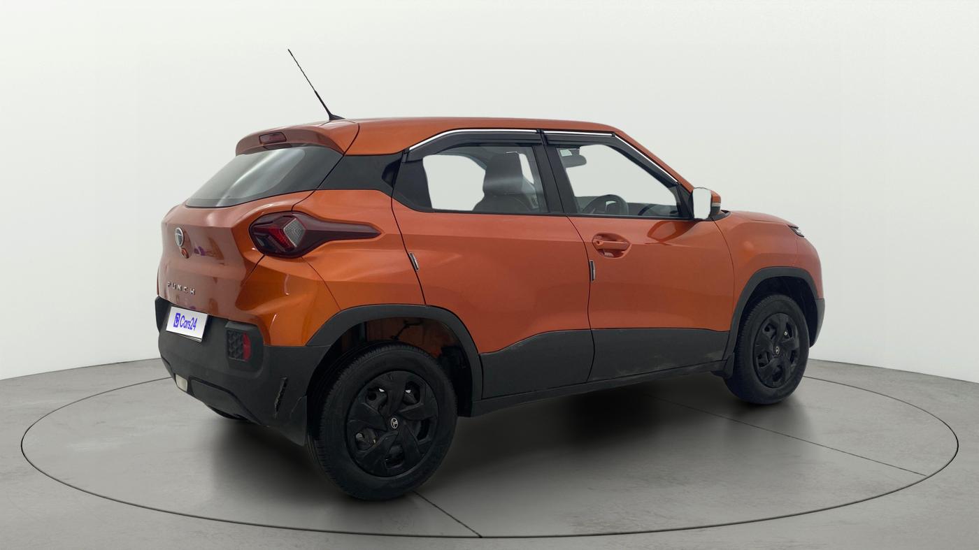 2024 Tata PUNCH ADVENTURE RHYTHM PACK AMT, Petrol, Automatic, 22,360 km, Right Back Diagonal