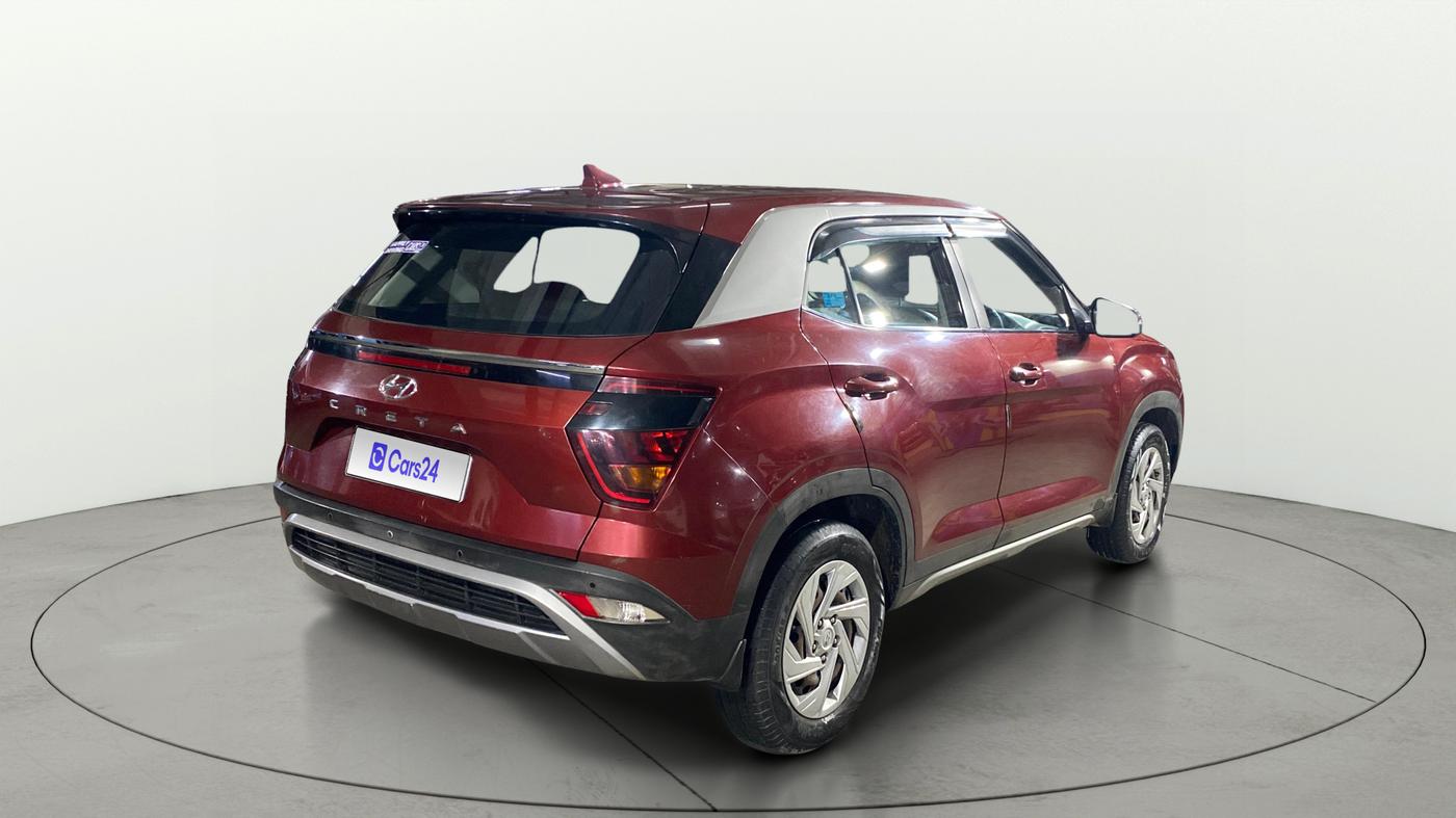 2022 Hyundai Creta EX 1.5 DIESEL, Diesel, Manual, 72,365 km, Right Back Diagonal