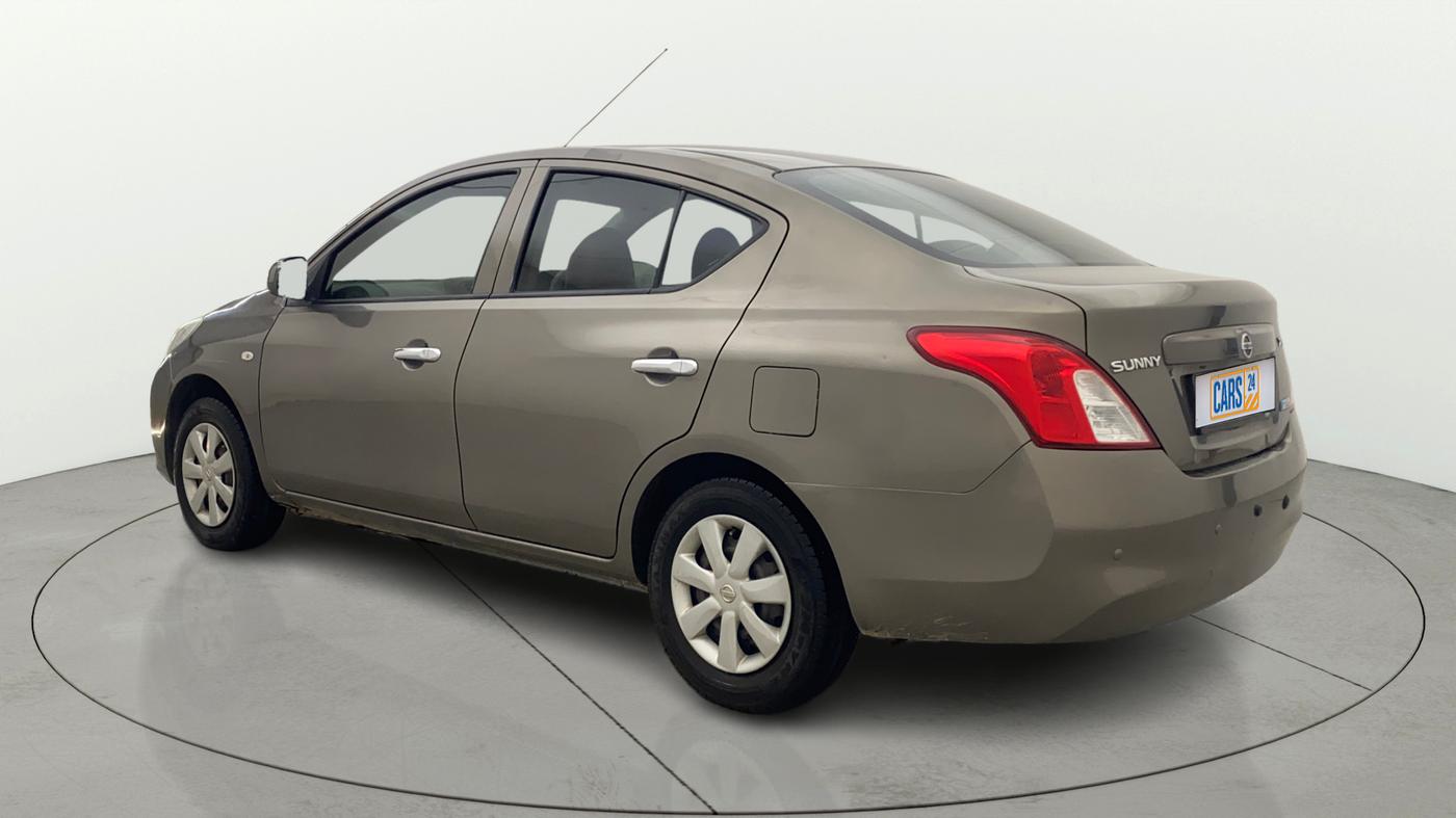 2012 Nissan Sunny XL DIESEL, Diesel, Manual, 1,17,917 km, Left Back Diagonal