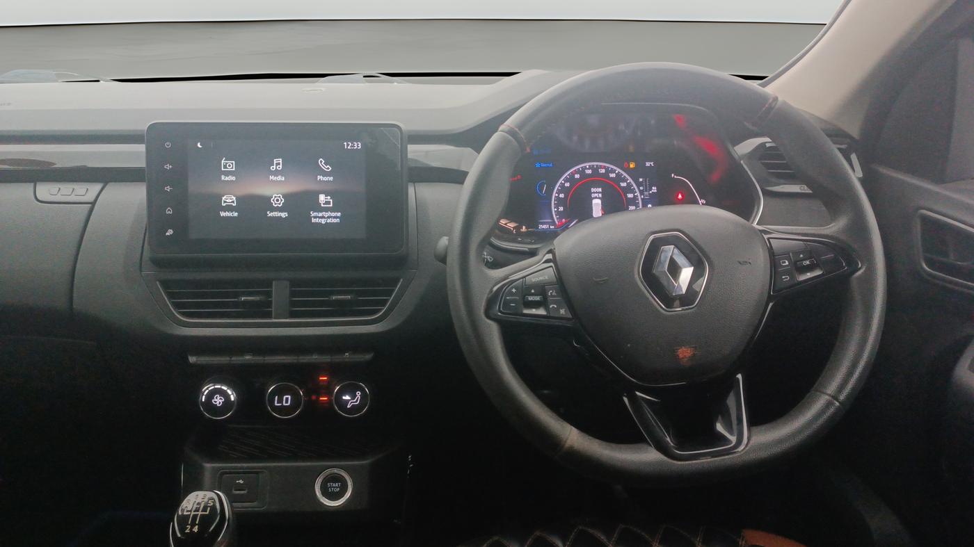 2023 Renault Kiger RXZ MT, Petrol, Manual, 21,450 km, Steering Wheel Close Up