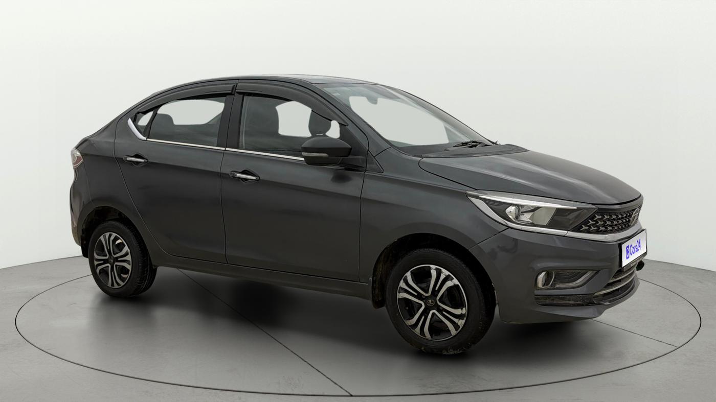 2022 Tata TIGOR XZ PLUS CNG, CNG, Manual, 81,872 km, Right Front Diagonal