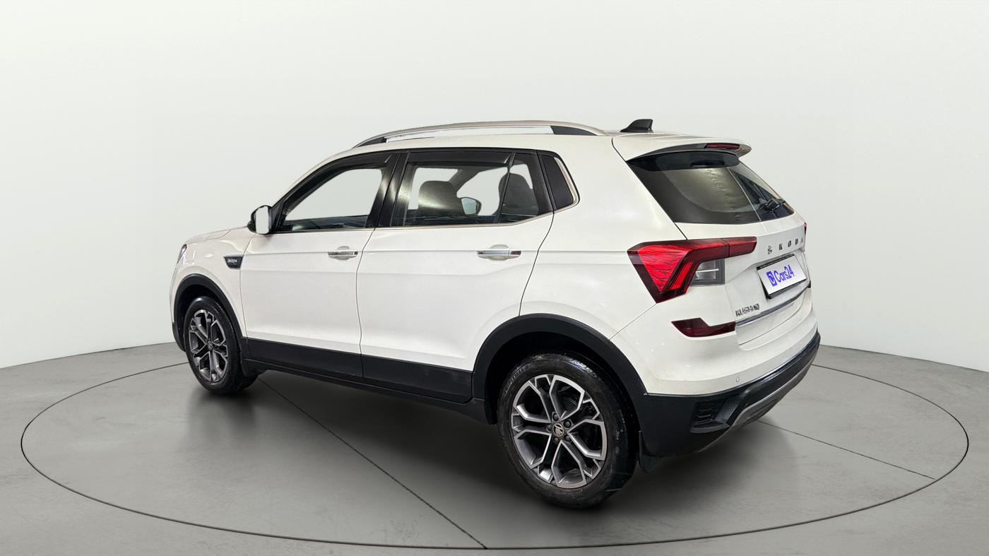 2021 Skoda KUSHAQ STYLE 1.0L TSI AT, Petrol, Automatic, 59,718 km, Left Back Diagonal