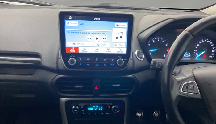 2018 Ford Ecosport TITANIUM 1.5L PETROL, Petrol, Manual, 1,44,348 km, Air Conditioner