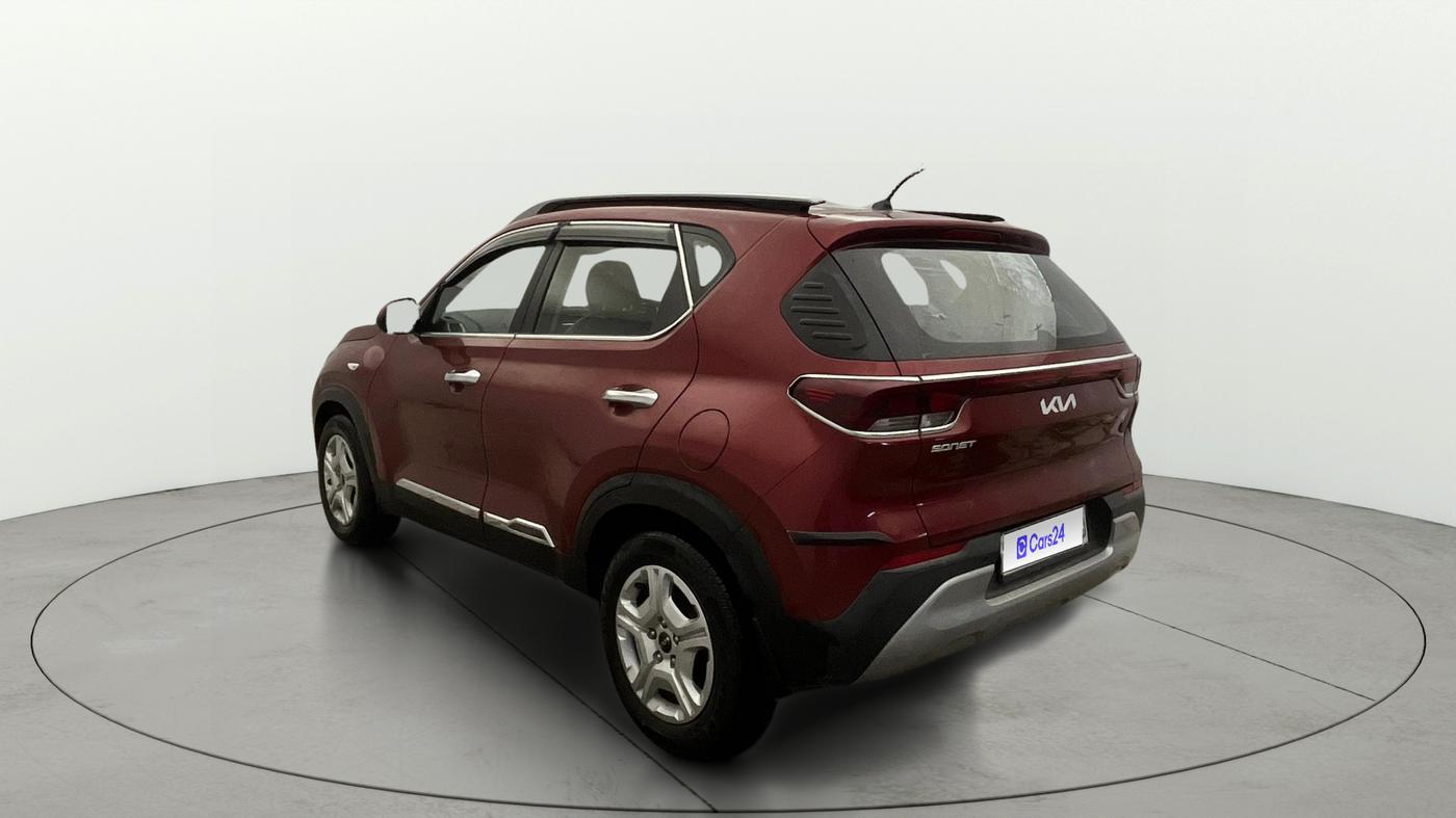 2022 KIA SONET HTK 1.2, Petrol, Manual, 42,706 km, Left Back Diagonal