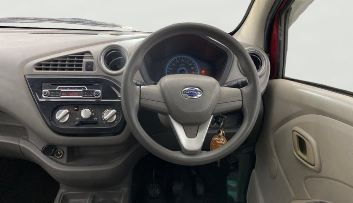 2017 Datsun Redi Go T (O), Petrol, Manual, 35,364 km, Steering Wheel Close Up