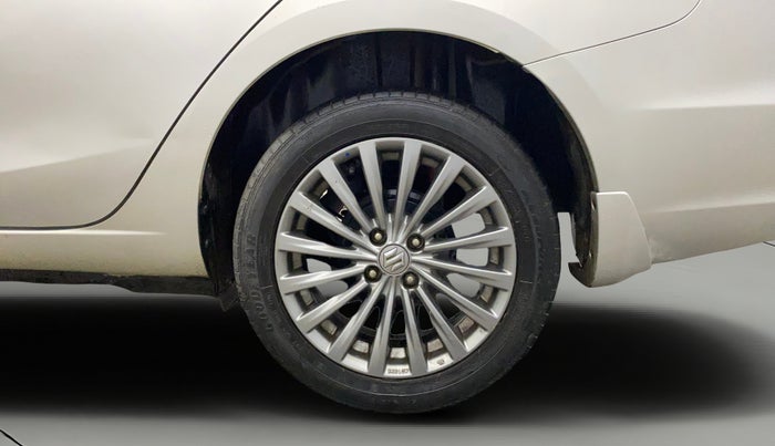 2017 Maruti Ciaz ZXI+, Petrol, Manual, 64,818 km, Left Rear Wheel
