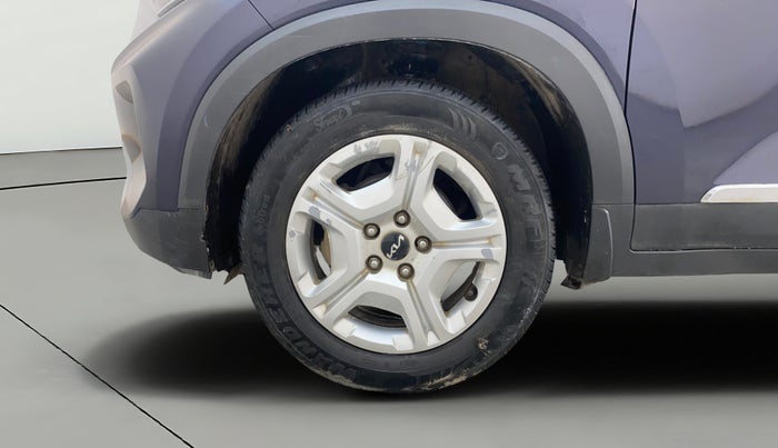 2023 KIA SONET HTK PLUS 1.0 IMT, Petrol, Manual, 96,784 km, Left Front Wheel