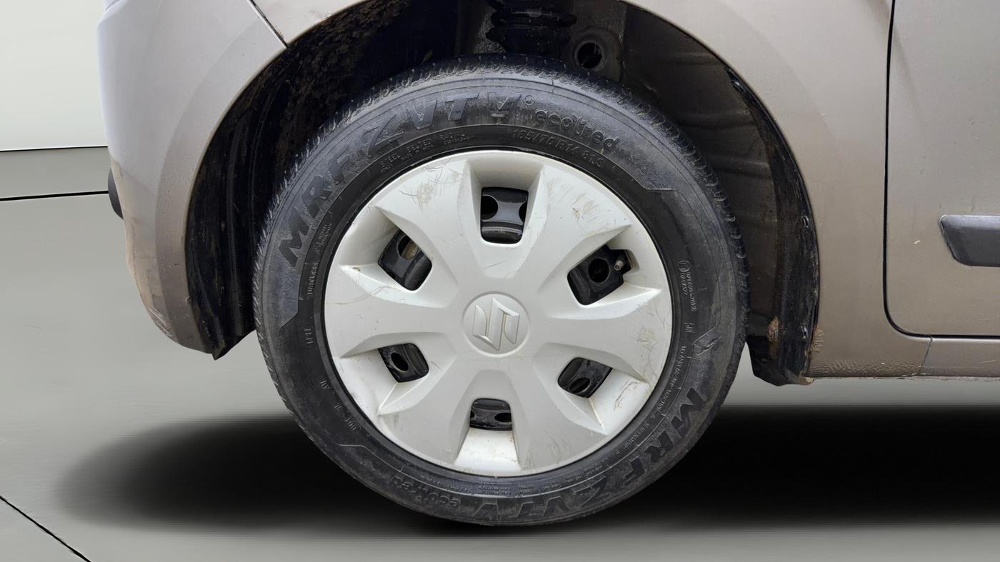 2023 Maruti New Wagon-R VXI CNG 1.0, CNG, Manual, 34,914 km, Left Front Wheel