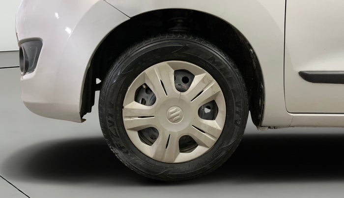 2014 Maruti Wagon R 1.0 VXI, Petrol, Manual, 32,154 km, Left Front Wheel