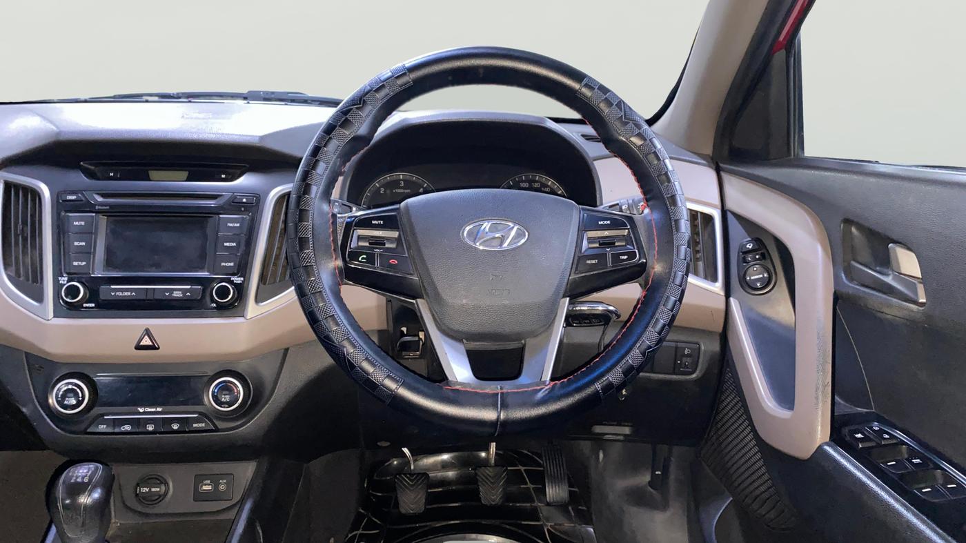 2015 Hyundai Creta SX 1.6 DIESEL, Diesel, Manual, 61,255 km, Steering Wheel Close Up
