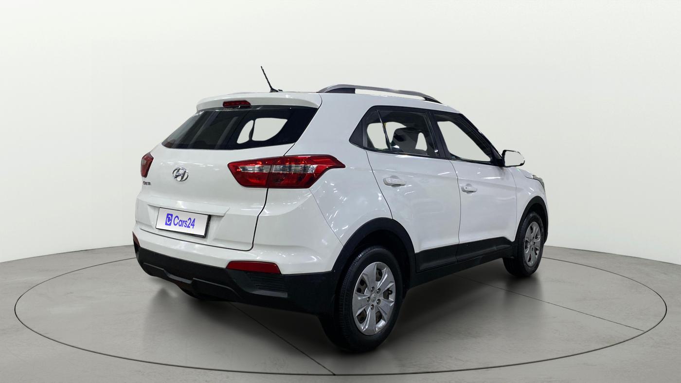 2017 Hyundai Creta E PLUS 1.6 PETROL, Petrol, Manual, 88,846 km, Right Back Diagonal