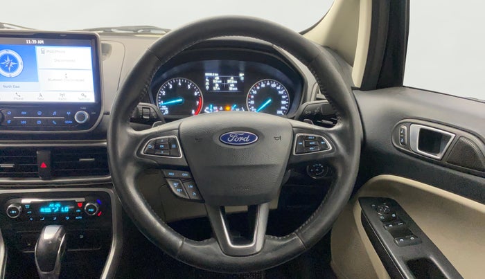 2020 Ford Ecosport TITANIUM + 1.5L PETROL AT, Petrol, Automatic, 66,064 km, Steering Wheel Close Up
