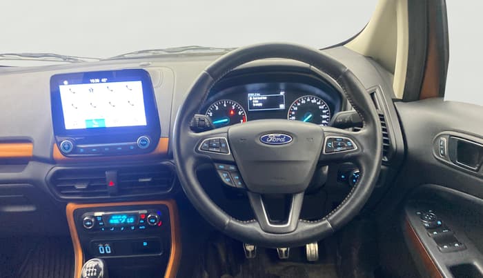 2019 Ford Ecosport TITANIUM 1.0L ECOBOOST SPORTS(SUNROOF), Petrol, Manual, 47,424 km, Steering Wheel Close Up