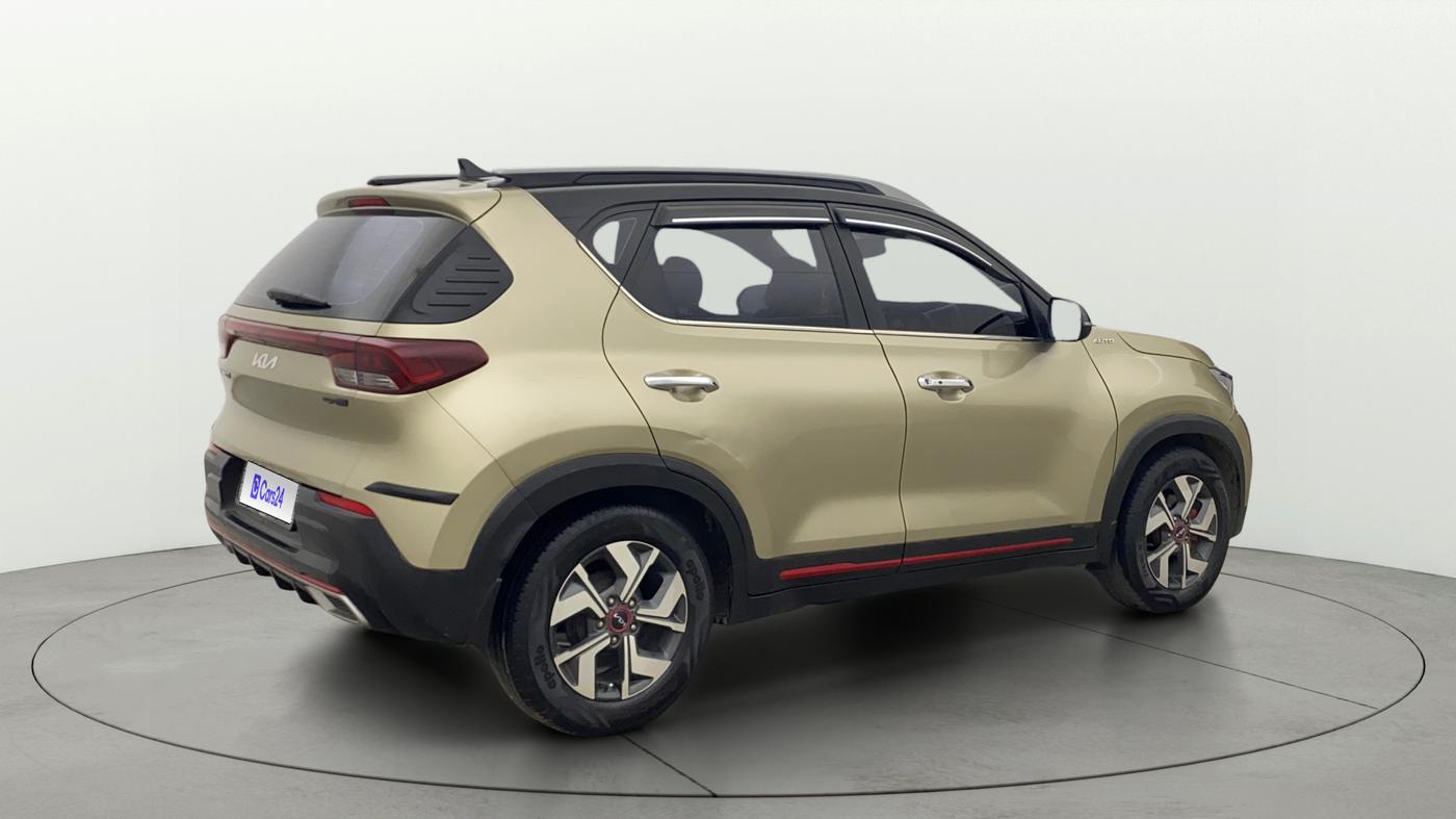 2021 KIA SONET GTX PLUS 1.5 AT, Diesel, Automatic, 53,919 km, Right Back Diagonal