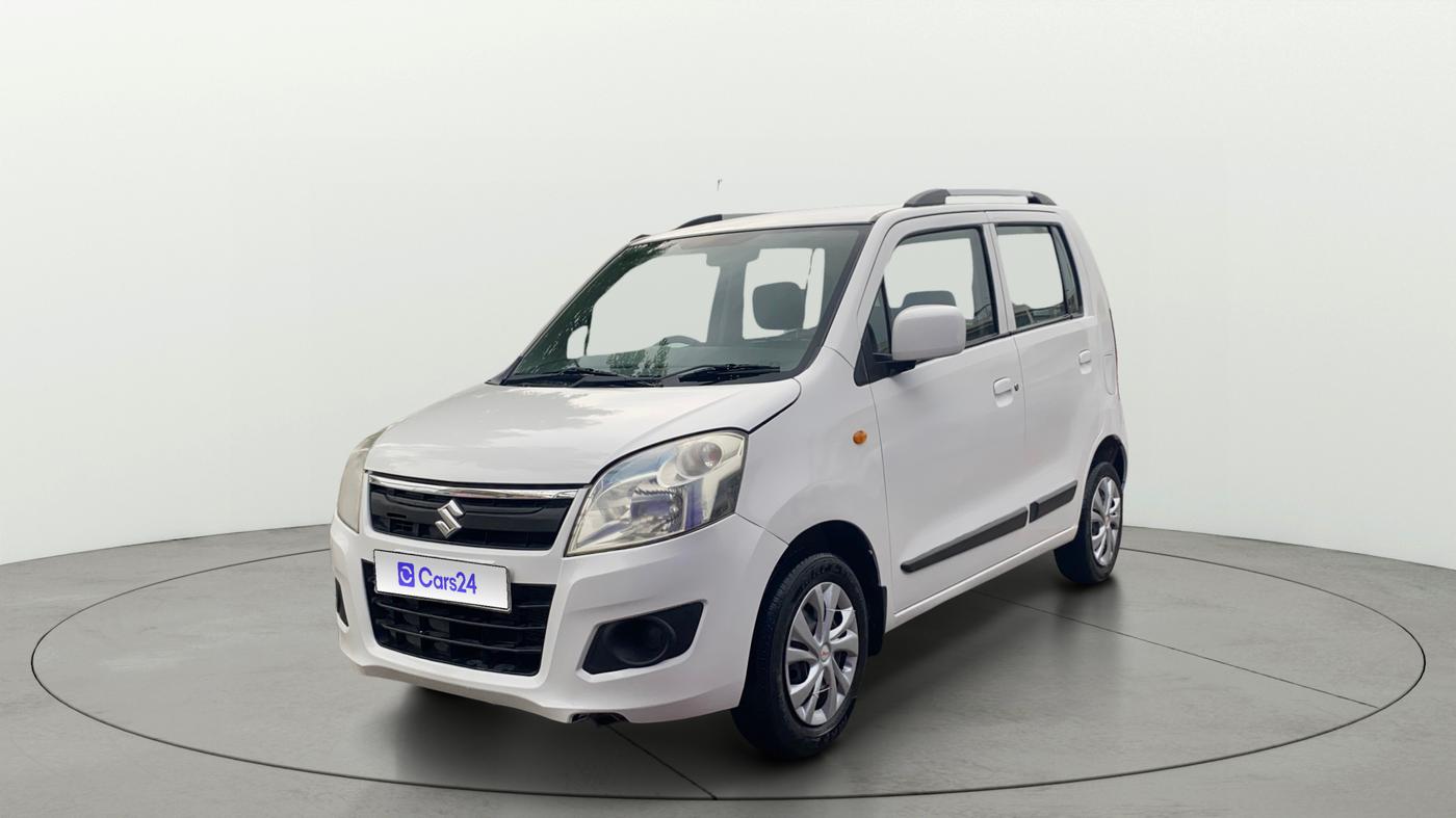 2014 Maruti Wagon R 1.0 VXI, Petrol, Manual, 59,704 km, Left Front Diagonal