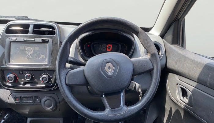 2017 Renault Kwid RXT 1.0, Petrol, Manual, 41,194 km, Steering Wheel Close Up