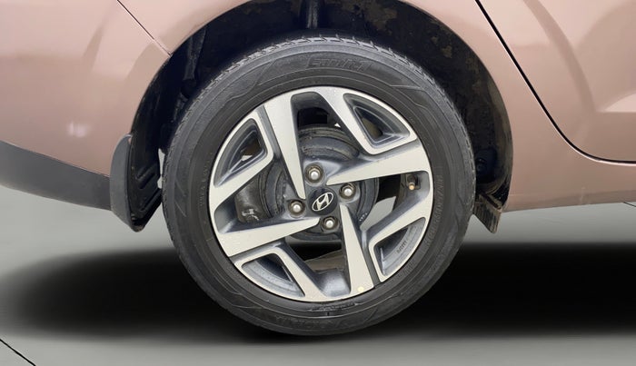 2020 Hyundai AURA SX PLUS 1.2 AMT CRDI, Diesel, Automatic, 97,609 km, Right Rear Wheel