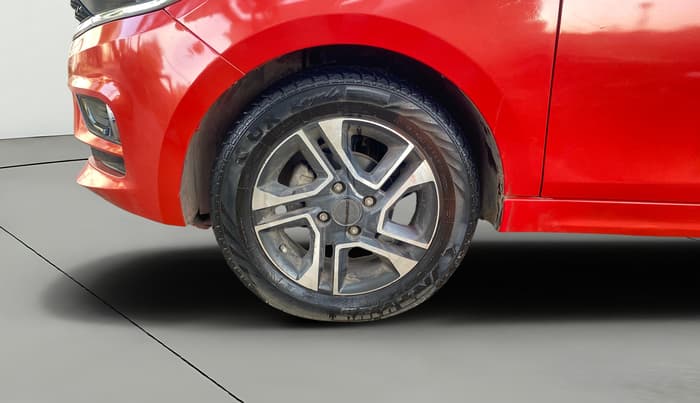2021 Tata Tiago XZA PLUS DUAL TONE PETROL, Petrol, Automatic, 58,616 km, Left Front Wheel