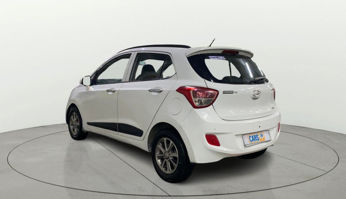 2016 Hyundai Grand i10 ASTA (O) AT 1.2 KAPPA VTVT, Petrol, Automatic, 54,107 km, Left Back Diagonal