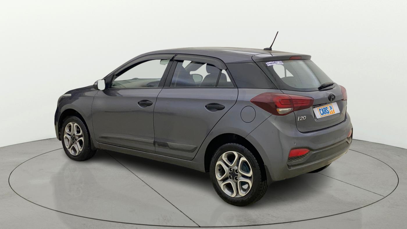 2019 Hyundai Elite i20 ASTA (O) CVT, Petrol, Automatic, 44,675 km, Left Back Diagonal