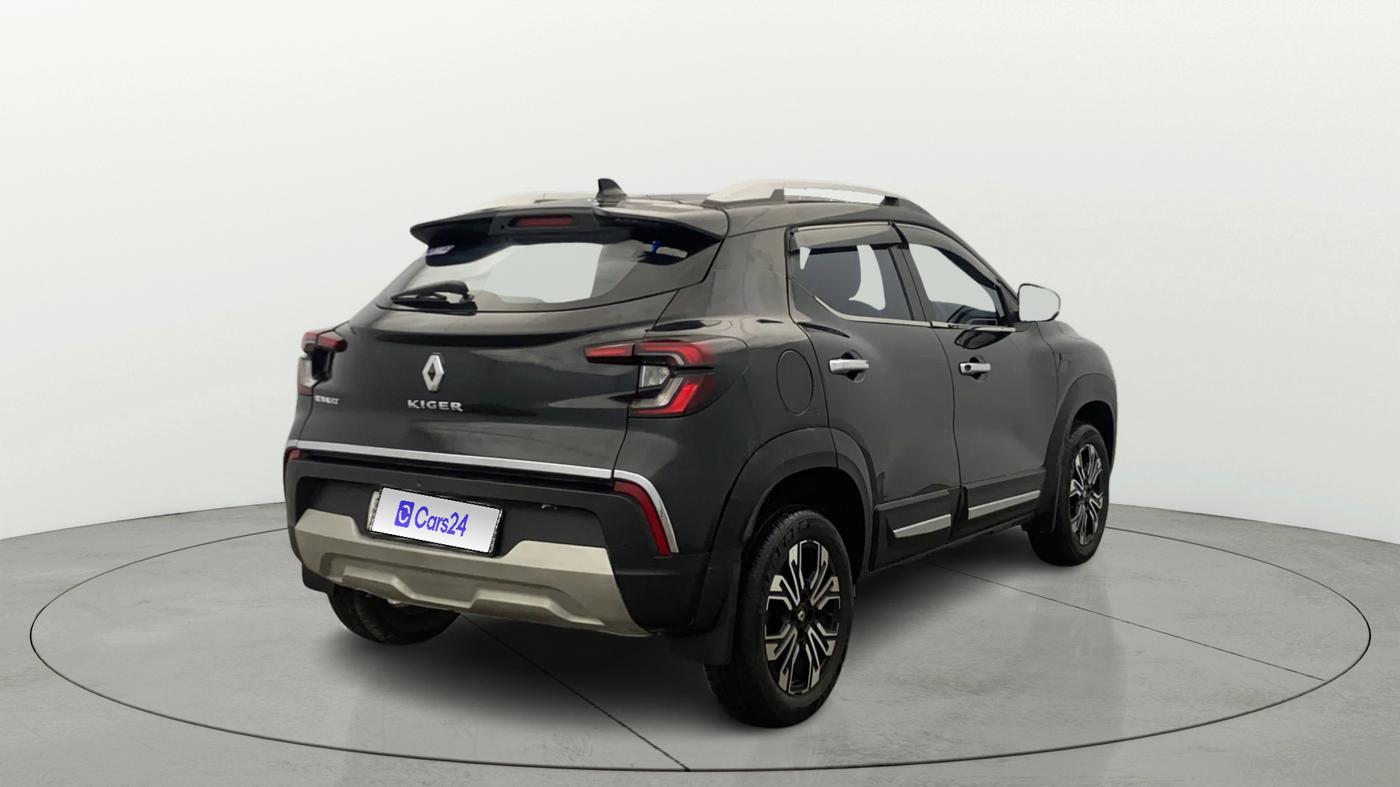 2022 Renault Kiger RXT (O) MT, Petrol, Manual, 27,994 km, Right Back Diagonal
