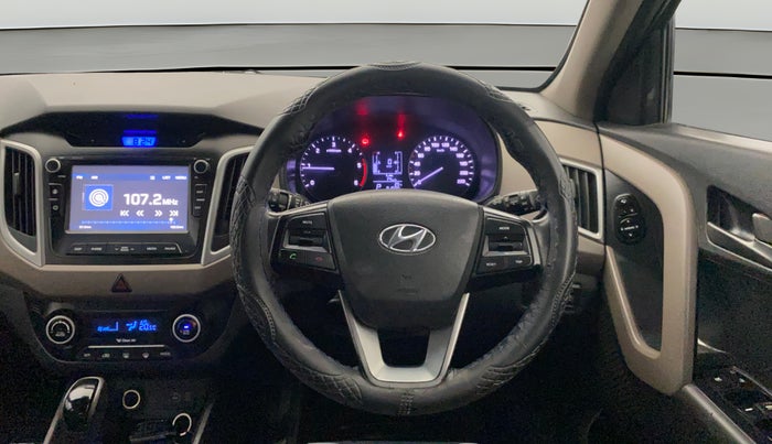 2018 Hyundai Creta SX PLUS AT 1.6 DIESEL, Diesel, Automatic, 81,580 km, Steering Wheel Close Up