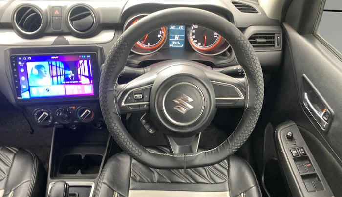 2020 Maruti Swift VXI AMT, Petrol, Automatic, 76,457 km, Steering Wheel Close Up
