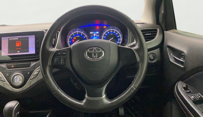 2021 Toyota Glanza V CVT, Petrol, Automatic, 93,678 km, Steering Wheel Close Up