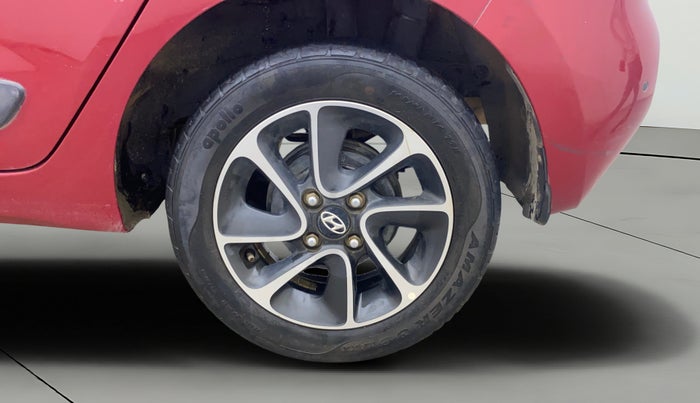 2017 Hyundai Grand i10 SPORTZ (O) AT 1.2 KAPPA VTVT, Petrol, Automatic, 29,408 km, Left Rear Wheel