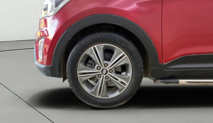 2016 Hyundai Creta SX PLUS AT 1.6 PETROL, Petrol, Automatic, 77,040 km, Left Front Wheel