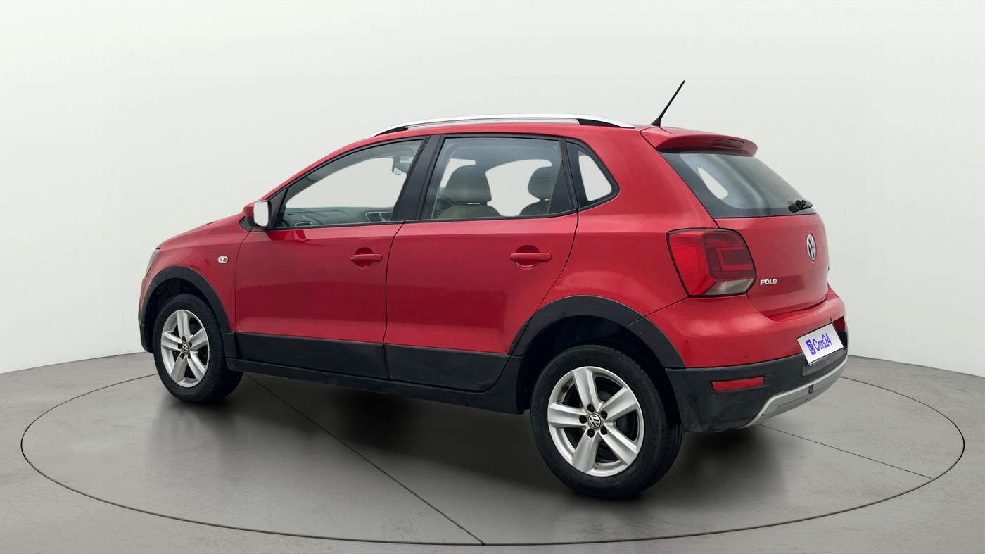 2015 Volkswagen Cross Polo HIGHLINE TDI, Diesel, Manual, 89,465 km, Left Back Diagonal