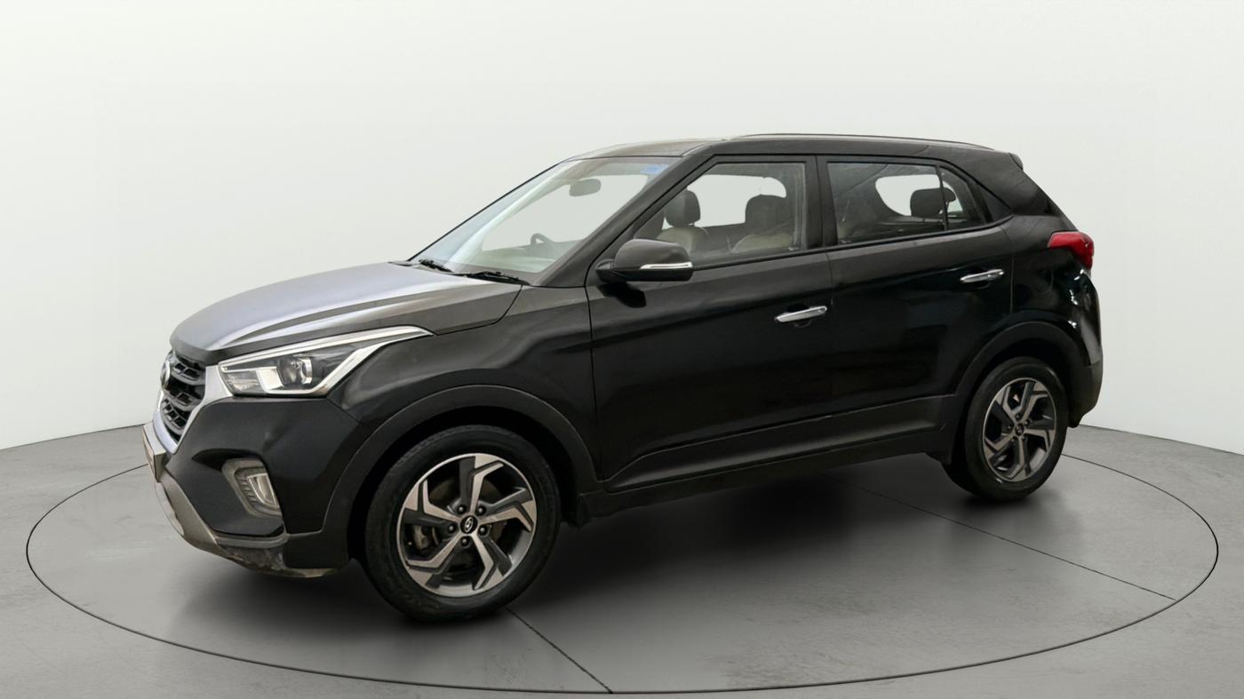 2018 Hyundai Creta SX AT 1.6 PETROL, Petrol, Automatic, 64,878 km, Left Front Diagonal