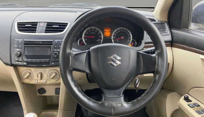 2015 Maruti Swift Dzire VXI, Petrol, Manual, 96,189 km, Steering Wheel Close Up