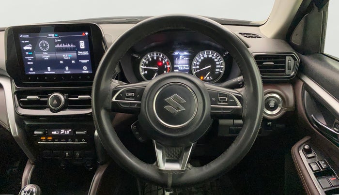 2022 Maruti Grand Vitara ZETA SMART HYBRID, Petrol, Manual, 87,704 km, Steering Wheel Close Up